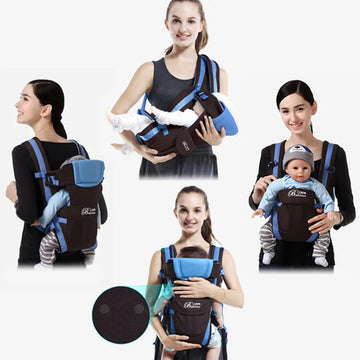0-24M Multi Function Ergonomic Baby Body Carrier